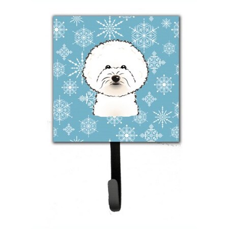 Jensendistributionservices Snowflake Bichon Frise Leash & Key Holder MI1720002